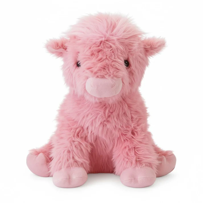 Valentine Highland Cow Plush